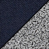 Midnight Blue Fabric/Silvervein Frame